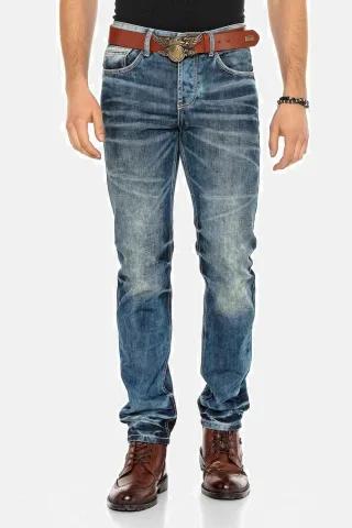 Cipo & Baxx 5-Pocket-Jeans "Jeans" in Straight-Fit, CD-328