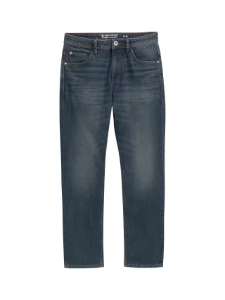 Tom Tailor - TTMARVIN STRAIGHT Jeans mid stone blue grey denim - Gr. - 34/34