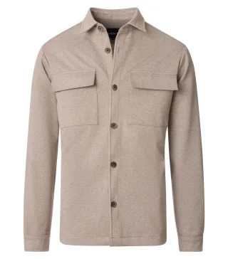 VENTI - Hemdjacke beige - Gr. - 52
