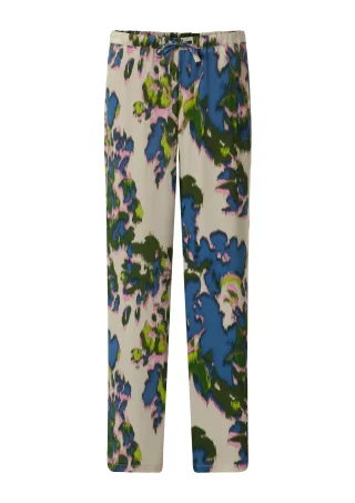 comma - Hose beige|mehrfarbig - Gr. - 34
