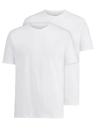 OLYMP - OLYMP Unterzieh-T-Shirts (2er-Pack) weiß - Gr. - XL