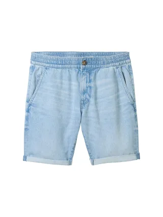 Denim Tom Tailor - TTADEN STRAIGHT Jeans used bleached blue denim - Gr. - S