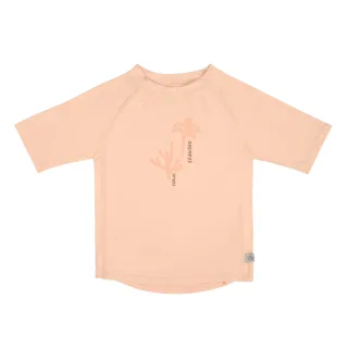 lässig - UV Shirt Kinder Kurzarm - Korallen orange - Gr. - 74/80