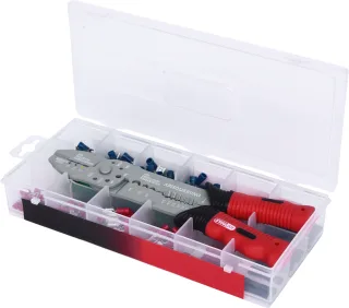 KS Tools Multifunktions-Crimpzangen-Satz, 271-tlg - 115.1230