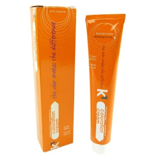 K1 Coloration Cream 100ml  Haar Farbe Permanent Creme Multipack 3x100ml  - 06/13 Dark Beige Blonde
