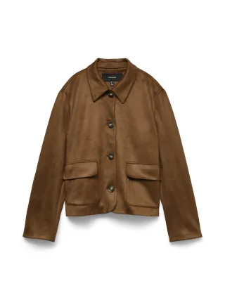 VERO MODA - VMJOSE KELLY SHORT JACKET GA NOOS Cognac - Gr. - XL