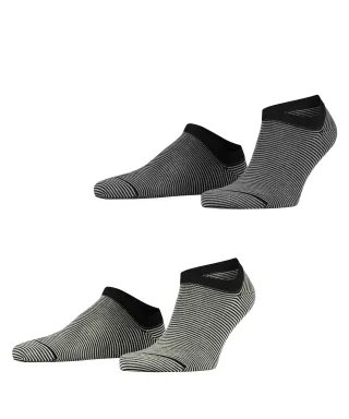 ESPRIT socks & tights - Esprit Allover Stripe 2-Pack Herren sortiment - Gr. - 40.5