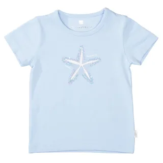 BASEFIELD - Md.-T-Shirt pastel blue - Gr. - 104/110