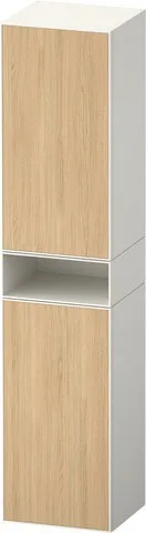 Duravit Zencha Hochschrank Natur Eiche & Weiß Matt & Supermatt 400x360x1760 mm - ZE1353R30840000 ZE1353R30840000