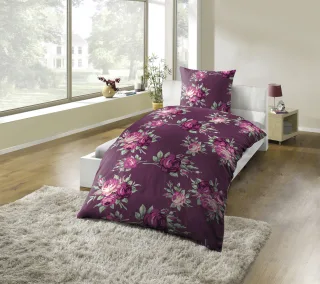 KiNZLER Bettwäsche "Polycotton Flanell" 2 Stk. besonders weich, verschiedene Designs