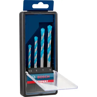 Bosch EXPERT MultiConstruction CYL-9 Bohrer-Set, 4-tlg., für Dreh- und Schlagbohrer - 2608900646