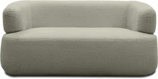 DOMO collection 2-Sitzer "800012 Designsofa, komfortabel und elegant, organische Formensprache" Formschöner 2-Sitzer