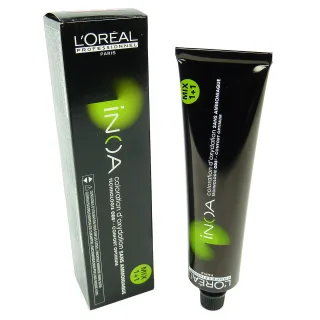 Loreal INOA Coloration Oxydation Permanent Creme Haar Farbe ohne Ammoniak 60g - 06,32 Dark Blonde Gold Iri. / Dunkelblond Gold Iris.