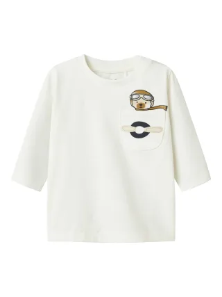 NAME IT - NBMKRUG LS TOP cloud dancer - Gr. - 56