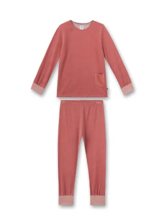 Sanetta - Schlafanzug lang dusty rose - Gr. - 104