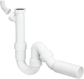 Viega Röhrengeruchverschluss 7985.30 in G1 1/4 x 40mm Kunststoff weiss 114596