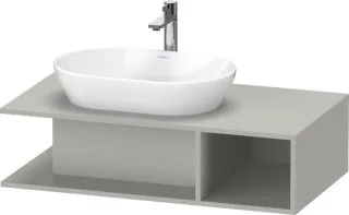 Duravit D-Neo Konsolenwaschtischunterbau wandhängend Betongrau Matt 1000x550x260 mm - DE492900707 DE492900707