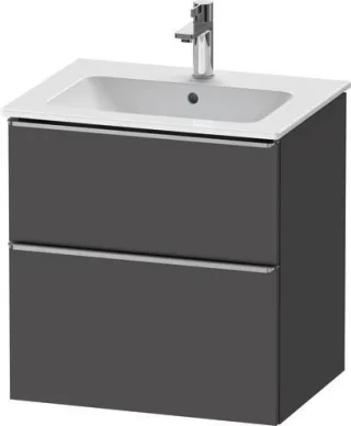 Duravit D-Neo Waschtischunterbau wandhängend Graphit Matt 610x462x625 mm - DE4361070490000 DE4361070490000