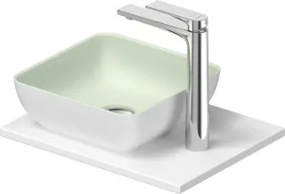 Duravit Sivida SET, Aufsatzbecken q.300B.Aussen: weiss seidenmatt . 268023FG00