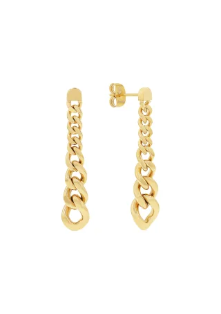 s.Oliver - Ohrringe gold - Gr. - 0