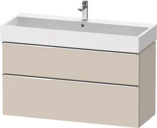 Duravit D-Neo Waschtischunterbau wandhängend Taupe Matt 1184x442x625 mm - DE4375010910000 DE4375010910000
