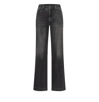 MAC - MAC JEANS - WIDE, Authentic Stretch Denim schwarz - Gr. - 44/32