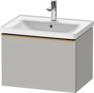 Duravit D-Neo Waschtischunterbau wandhängend Betongrau Matt 634x452x440 mm - DE4254004070000 DE4254004070000