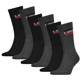 6 Paar Levis 144NDL Regular Cut SPR Unisex Socken Strümpfe 902012001