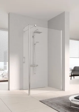 Kermi WALK-IN PEGA TFR 0800x1850 BV: 775-800 SIHG ESG Opaco Clean, PETFR08018VYK PETFR08018VYK