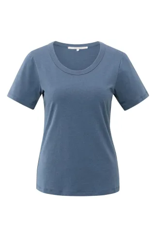 Yaya - T-shirt blau - Gr. - XS