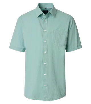 CASAMODA - Leinenhemd grün - Gr. - 3XL