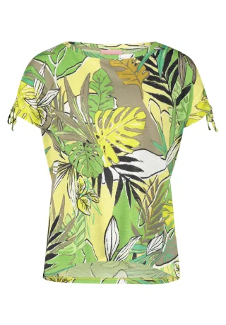 betty barclay - so cosy - - Casual-Shirt green/yellow - Gr. - 44