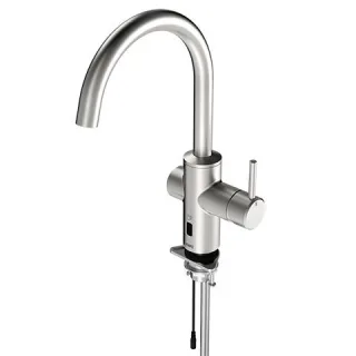 KWC Aquarotter Küchenarmatur, F5, EHM und Sensor, ELB, Schwenkauslauf, f. Batt./Net., 2030061048 2030061048