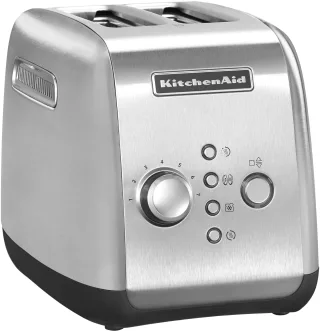 KitchenAid Toaster "5KMT221ESX Edelstahl" 2 kurze Schlitze für 2 Scheiben 1100 W