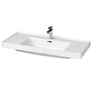 Neuesbad Serie 300 Keramik Möbelwaschtisch, B:1010, T:460, H:155mm, weiss 1K114-0181