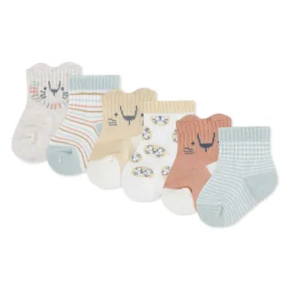 HUGGIES babywear Socken "HGHB 6PK SOCK" Packung, 6 Paar tlg. mit Stickerei