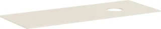 Hansgrohe Xevolos E Konsole 1370/550 mit Ausschnitt rechts für Aufsatzwaschtisch ohne Hahnloch, Sand 54334780