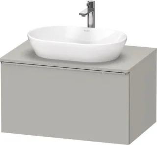 Duravit D-Neo Konsolenwaschtischunterbau wandhängend Betongrau Matt 800x550x459 mm - DE4947070070000 DE4947070070000