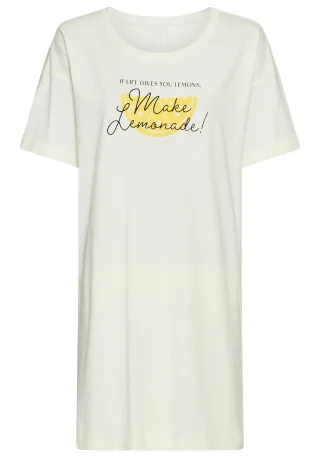LASCANA - Vivance Dreams VD Bigshirt ecru - Gr. - 32/34