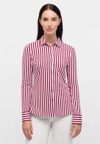 ETERNA - Bluse Jersey Langarm rot - Gr. - 46/Langarm