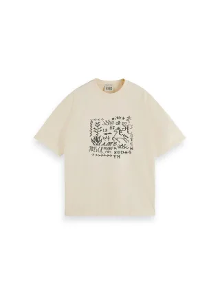 Scotch & Soda - Shirts Männlich Beige - Gr. - XL