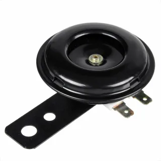 Motorcycle 12v universal compact black scooter moped dirt ATV bikes horn mount, brand new universal motorcycle horn.