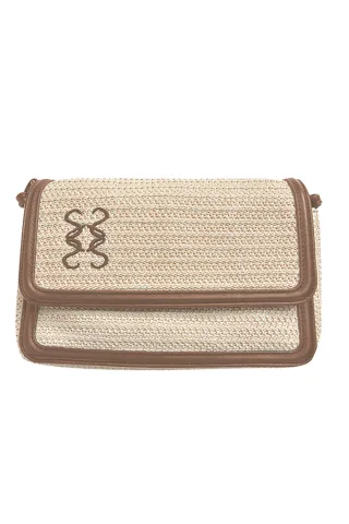 Smith&Soul - Nala Small Raffia Crossbody Bag cognac - Gr. - One Size