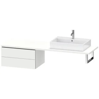 Duravit L-Cube Unterschrank für Konsole Weiß Matt 720x547x400 mm - LC585901818 LC585901818