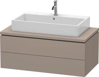 Duravit L-Cube Konsolenwaschtischunterbau wandhängend Basalt Matt 1020x547x400 mm - LC581904343 LC581904343