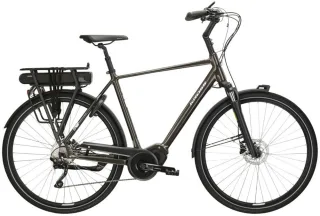 Kross "E-Citybike Sentio Hybrid 3.0 28 Zoll braun" 7 Gang Shimano DEORE T6000 Schaltwerk Kettenschaltung Mittelmotor 250 W Pedelec, Elektrofahrrad für Damen und Herren