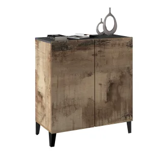 Home affaire Aktenschrank "Sunrise Aktenschrank, Mehrzweckschrank, Büroschrank" mit 2 Türen & 2 Fӓchern, Breite 79,2 cm, Made in Italy