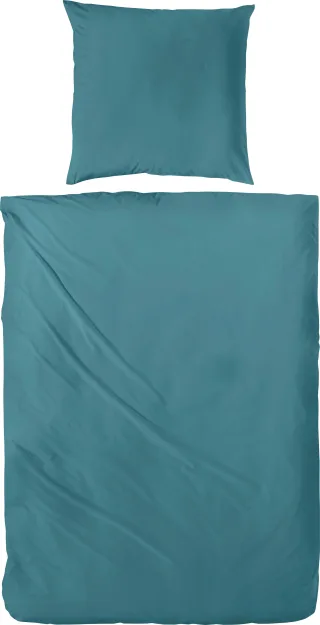 Primera Bettwäsche "Uni Luxus-Satin in Gr. 135x200, 155x220 oder 200x200 cm" 3 Stk. Bettwäsche aus Baumwolle, unifarbene Bettwäsche mit Reißverschluss