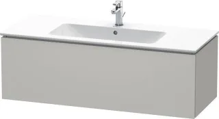 Duravit L-Cube Waschtischunterbau wandhängend Betongrau Matt 1220x481x400 mm - LC614300707 LC614300707