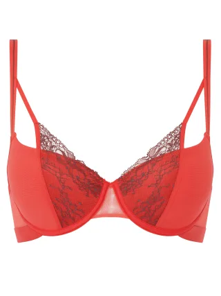 Passionata - NEELA Push-Up-BH bright poppy/ fig - Gr. - 80 B